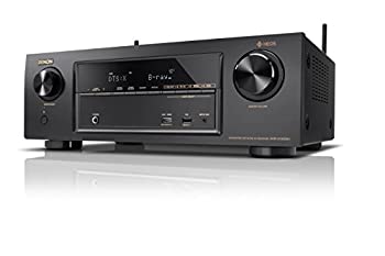 Denon AVレシーバー Dolby Atmos エントリークラス ブラック DTS:X