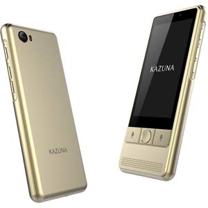 【中古】TAKUMI JAPAN 翻訳機+グローバル通信(2年) KAZUNA eTalk 5 シャンパンゴールド TKMT1809B1CG_2YSIM|GoodLifeStore