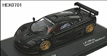 【中古】（非常に良い）HEKORSA 1/43 マクラーレン F1 GTR ブラック 完成品