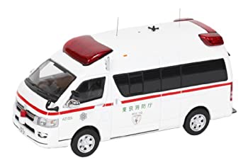 【中古】（非常に良い）CARNEL 1/43 トヨタ ハイメディック 2009 東京消防庁高規格救急車 完成品｜GoodLifeStore