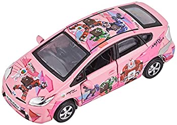 【中古】（非常に良い）TINY No.81 トヨタプリウス TVBUDDY Car ピンク ※前ドア開閉可能 完成品