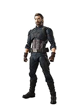 【中古】（非常に良い）S.H.フィギュアーツ アベンジャーズ キャプテン・アメリカ(アベンジャーズ/インフィニティ・ウォー) 約155mm PVC・ABS製 塗装済み可動フィギュア｜GoodLifeStore 9,771円