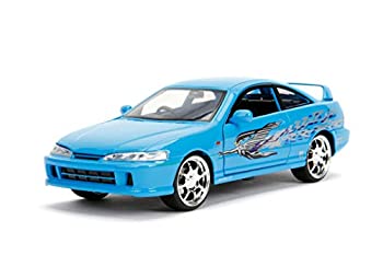 【中古】（人並み外れたに好いたらしい）JADA TOYS ミニカー 1/24大いさ Fast \u0026 Furious Mia\u0027s Acura Integra Type-R ミニカー・トイカー-乗り物のおもちゃ-おもちゃ