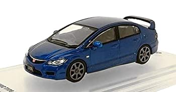 【中古】（非常に良い）Inno Models 1/64 ホンダ シビック Type-R FD2 ブルー 完成品
