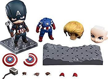 【中古】（非常に良い）ねんどろいど アベンジャーズ/エンドゲーム キャプテン・アメリカ エンドゲーム・エディション DX Ver. ノンスケール ABS&PVC製 塗装済み可動フ 16,622円