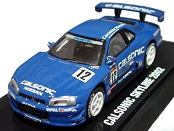 【中古】（非常に良い）1/64 Beads Collection ニッサン スカイライン GT-R (R34) カルソニック 2002 JGTC K06082A 完成品