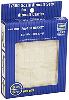 【中古】(未使用品)トランペッター 1/350 空母艦載機 F A-18D ホーネット プラモデル
