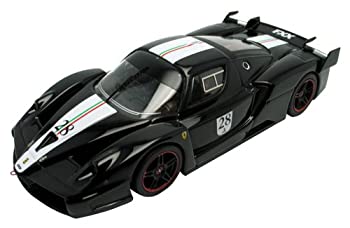 【中古】（人並み外れたに好いたらしい）MATTEL DL 1/43 フェラーリFXXデイトナ (黒いこと/イタリア共和国少尉) エリート 為し終わる品 乗り物のおもちゃ-車