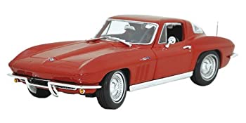 【中古】（非常に良い）Maisto 1:18 SE 1965 シボレーコルベット レッド