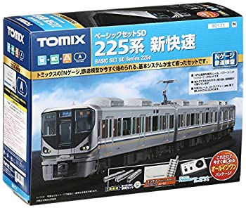 【中古】TOMIX Nゲージ ベーシックセットSD 225系 新快速 90171 鉄道模型 入門セット