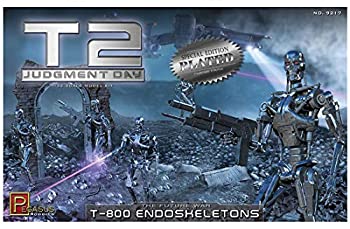 【中古】（非常に良い）ペガサス 1/32 ターミネーター2 T-800 エンドスケルトン(5体セット) クロームメッキ仕様