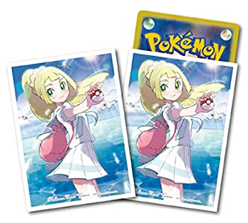 【ポケモンカード】絶版！超貴重　がんばリーリエ　デッキシールド スリーブ　未開封 ポケモンカード】絶版！超貴重 がんばリーリエ デッキシールド