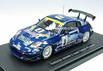 【中古】エブロ 1/43 エンドレスアドバンZ スーバータイキュー 2005 ダークブルー 完成品
