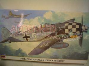 【中古】(未使用品)ハセガワ 1/48 フォッケウルフ Fw190A-6 チェッカーノーズ｜GoodLifeStore