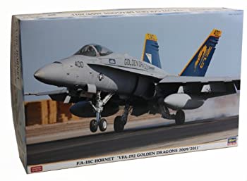 【中古】ハセガワ 1/48 飛行機シリーズ F/A-18C ホーネット VFA-192 ゴールデンドラゴンズ 2009/2011｜GoodLifeStore