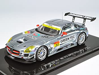 【中古】エブロ 1/43 GREEN TEC SLS AMG GT3 SUPER GT300 2013 No.22 完成品