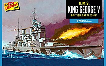 【中古】（非常に良い）HL447 1/750 WW.II イギリス海軍戦艦 キングジョージ5世 プラスチックモデルキット