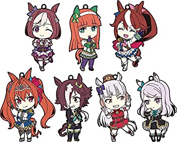 【中古】（非常に良い）ウマ娘 プリティーダービー ねんどろいどぷらす トレーディングラバーキーホルダー PVC製 7個入りBOX