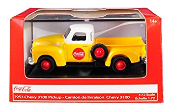 【中古】国際貿易 Motor City Classics コカコーラ 1/72 シボレー ピックアップ 3100 ステップサイド 1953
