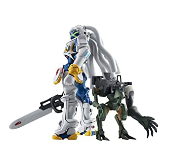【中古】（非常に良い）ROBOT魂 OVERMAN キングゲイナー キングゲイナー&ガチコ 約130mm ABS&PVC&PET製 塗装済み可動フィギュア画像
