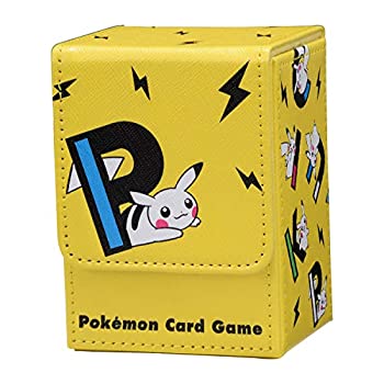 ショッピング ポケモンセンターオリジナル ポケモンカードゲーム フリップデッキケース Pikapikachu Ye Fucoa Cl