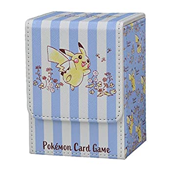 【中古】（非常に良い）ポケモンセンターオリジナル ポケモンカードゲーム フリップデッキケース Flowers in full bloom