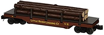【中古】Williams by Bachmann Little Riverログ会社Oスケールオペレーティングログダンプ車