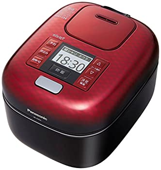 【中古】パナソニック 3合 炊飯器 圧力IH式 おどり炊き 豊穣ブラック SR-JX055-K｜GoodLifeStore