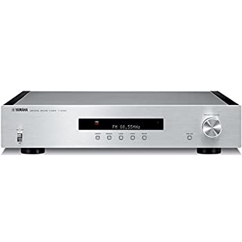 【中古】ヤマハ FM・AMチューナー ワイドFM FM補完放送 対応 シルバー/ピアノブラック T-S1100(SP)
