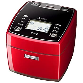 【中古】三菱電機 IHジャー炊飯器 備長炭炭炊釜 5.5合炊き ルビーレッド NJ-VX107-R|GoodLifeStore