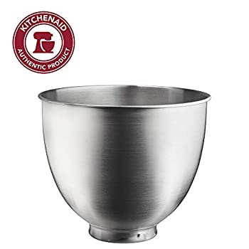 【中古】（人並み外れたに好いたらしい）KitchenAid ksm35ssb Brushedステンレススチールボウル、メタリック