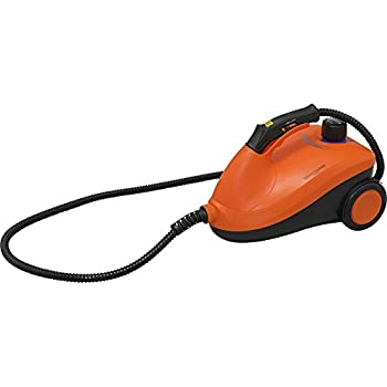 【中古】アイリスオーヤマ 水蒸気洗浄剤 キャニスタータイプ オレンジ色 STM-416-D