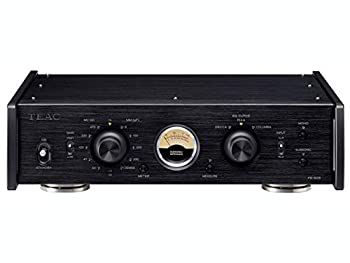 【中古】（人並み外れたに好いたらしい）TEAC デュアルモノーラル フォノイコライザーアンプ 黒いこと PE-505