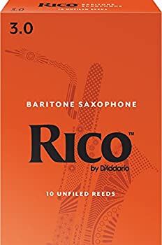 【中古】(未使用品)RICO リード バリトンサクソフォーン 強度:3(10枚入)アンファイルド RLA1030|GoodLifeStore