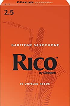 【中古】(非常に良い)RICO リード バリトンサクソフォーン 強度:2.5(10枚入)アンファイルド RLA1025|GoodLifeStore