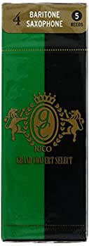 【中古】（非常に良い）RICO リード グランドコンサートセレクト バリトンサクソフォーン 強度:4(5枚入) RGC05BSX400