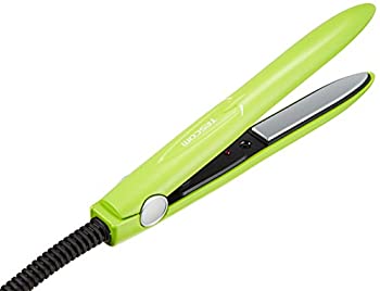 【中古】（非常に良い）テスコム (TESCOM) ヘアアイロン ストレート \u0026 カール 2WAY Styleup mini グリーン THS10-G