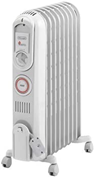 【中古】（非常に良い）DeLonghi オイルラジエターヒーター F字型フィン9枚【3～8畳用】 V550912EFS