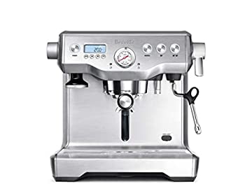 【中古】Brevilleデュアルボイラーエスプレッソマシン しろがね色 BES920XL