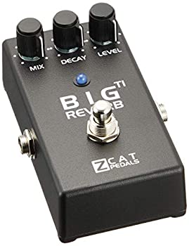 【中古】（非常に良い）ZCAT Pedals ジーキャットペダル リバーブ(ホールド機能) ギターエフェクター Big Reverb TI