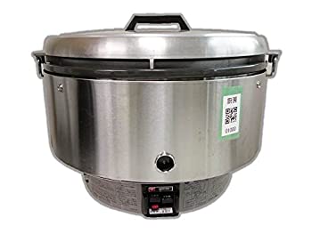 【中古】（非常に良い）リンナイ ガス炊飯器 業務用炊飯器 5升タイプ 卓上型 普及 涼厨タイプ リンナイ RR-50S2 都市ガス13A W543*D506*H442 mm