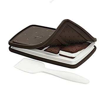【中古】Chef'n Sweet Spot Ice Cream Sandwich Maker Brown