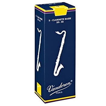 【中古】（非常に良い）Vandoren CR1225 バスクラリネットリード トラディショナル［2.5］