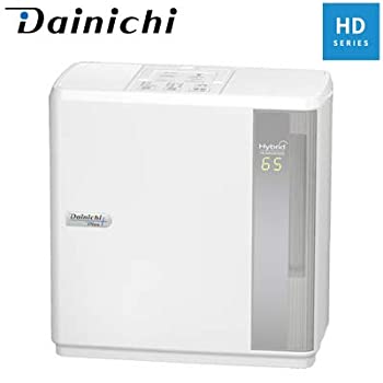 【中古】(非常に良い)ダイニチ ハイブリッド式(温風気化+気化)加湿器(木造5畳まで/プレハブ洋室8畳まで ホワイト)DAINICHI HD-3019-W|GoodLifeStore