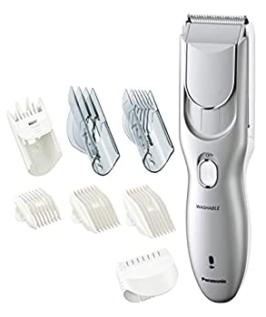 【中古】パナソニック バリカン ヘアーカッター 申し受ける 遣り取り式 しろがね色調 ER-GF81-S
