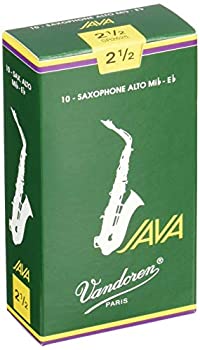 【中古】(未使用品)バンドーレン アルトサクソフォンリード ジャバ(JAVA) 硬さ:2-1/2 (10枚入)｜GoodLifeStore