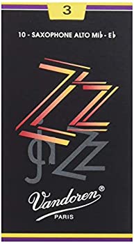 【中古】(未使用品)バンドーレン アルトサクソフォンリード ズィーズィー(ZZ) 硬さ:3 (10枚入)|GoodLifeStore