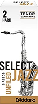 【中古】RICO リード ジャズセレクト テナーサクソフォーン ハード 強度:2H(5枚入) アンファイルド RRS05TSX2H