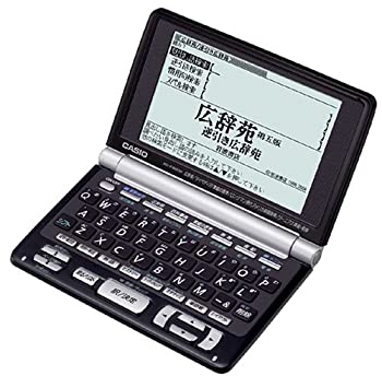 【中古】（非常に良い）CASIO EX-word XD-F6600BK 電子辞書(充実の80辞書内蔵 高精細液晶 ブラック )