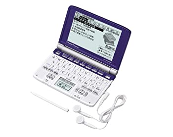 【中古】CASIO Ex-word (エクスワード) 電子辞書 XD-SW4800NB 日中韓対応手書きパネル搭載 56コンテンツ収録 音声対応 高校生学習モデル